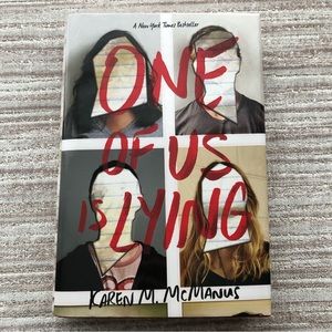 One of Us Is Lying by Karen M. McManus (2017, Hardcover)